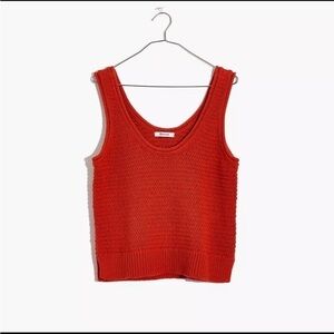 Madewell Fairview Sweater Tank XS